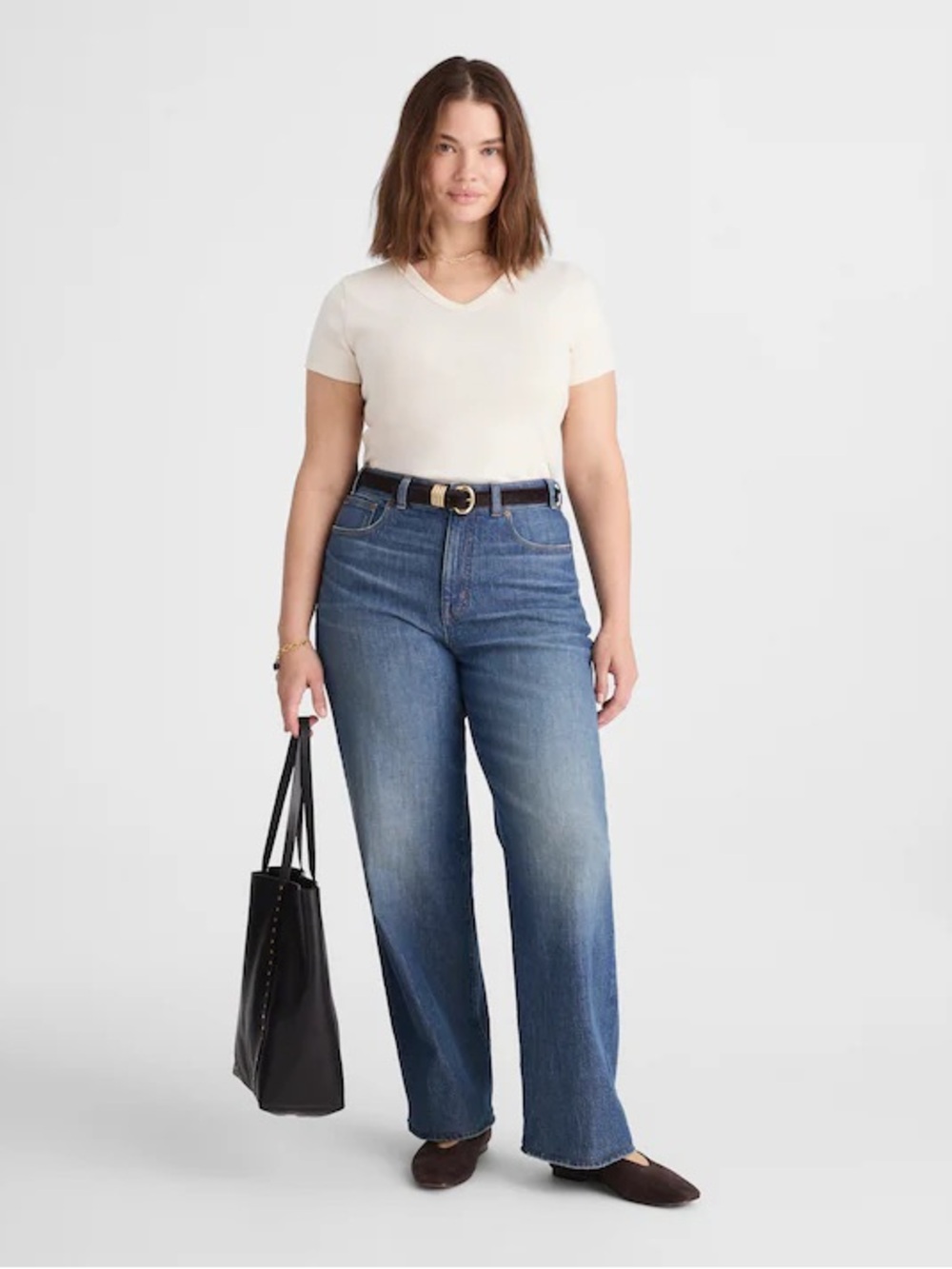 Madewell Petite Perfect Vintage Wide-Leg Jean | Size 16W